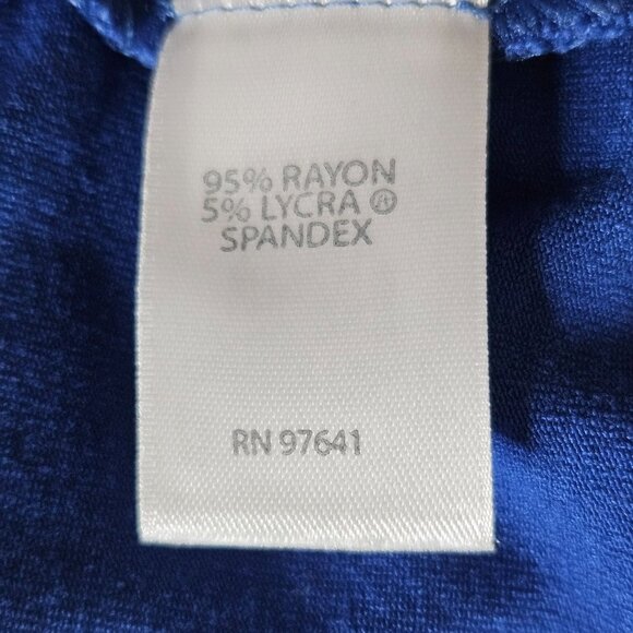 J. Jill Wearever Collection Woman Size M Tall Jersey Knit Dress Keyhole Back - Picture 5 of 6